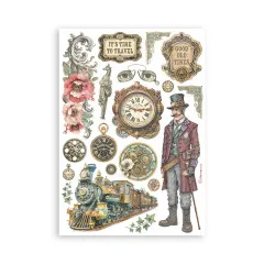 Gardens of Time by Antonis Tzanidakis - A5 Washi Pad