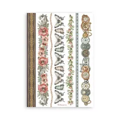 Gardens of Time by Antonis Tzanidakis - A5 Washi Pad