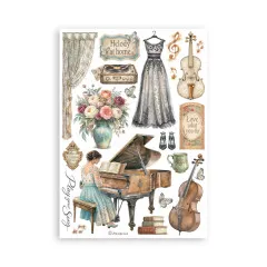 Symphony by Sara Alcobendas - A5 Washi Pad