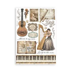 Symphony by Sara Alcobendas - A5 Washi Pad