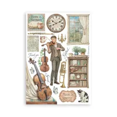 Symphony by Sara Alcobendas - A5 Washi Pad