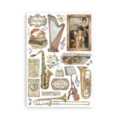 Symphony by Sara Alcobendas - A5 Washi Pad