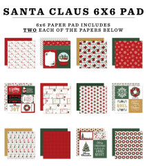 Santa Claus - 6x6 Paper Pad