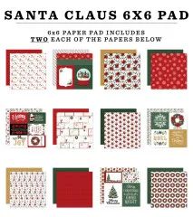 Santa Claus - 6x6 Paper Pad