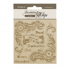 Stamperia Decorative Chips - Songs of the Sea - Journal