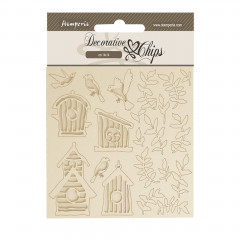 Stamperia Decorative Chips - Garden - Nests