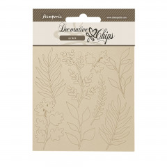 Stamperia Decorative Chips - Forest - Leaves