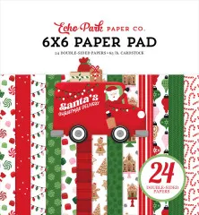 Santa's Christmas Delivery - 6x6 Paper Pad