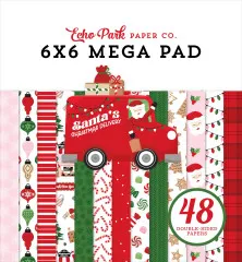 Santa's Christmas Delivery - 6x6 Mega Paper Pad
