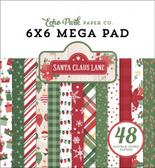 Santa Claus Lane 6x6 Mega Paper Pad