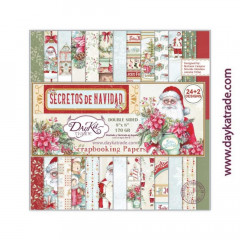 DayKa Trade Secretos de Navidad 8x8 Paper Pack