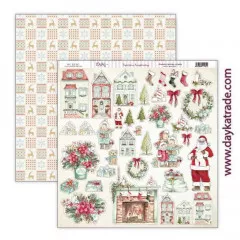 DayKa Trade Secretos de Navidad 12x12 Paper Pack