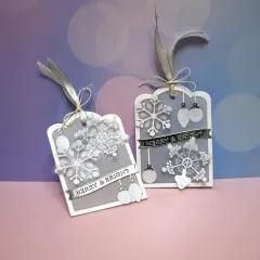 Merry Moments Dimensional Snowflakes