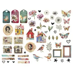 Spellbinders Printed Die Cuts - Beautifully Imperfect - Shapes