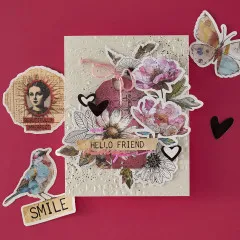 Spellbinders Printed Die Cuts - Beautifully Imperfect - Shapes