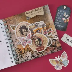 Spellbinders Printed Die Cuts - Beautifully Imperfect - Shapes