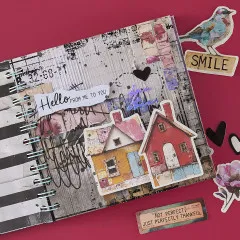 Spellbinders Printed Die Cuts - Beautifully Imperfect - Sentiments