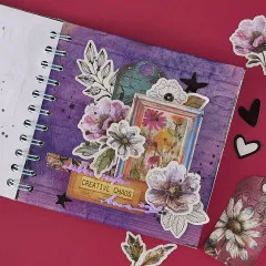 Spellbinders Printed Die Cuts - Beautifully Imperfect - Sentiments