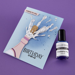 Spellbinders - Splatter Effects - Blueberry Pop