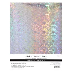 Spellbinders - Holographic Specialty Cardstock - Just Add Cake - 8,5x11 Inch