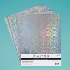 Spellbinders - Holographic Specialty Cardstock - Just Add Cake - 8,5x11 Inch