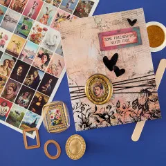 Spellbinders - Rub-On Sheets - Little Works of Art