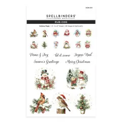 Spellbinders - Rub-On Sheets - Holiday Magic