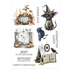 Spellbinders - Rub-On Sheets - Stay Spooky