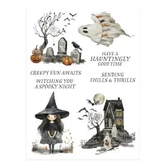 Spellbinders - Rub-On Sheets - Stay Spooky