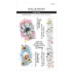 Spellbinders - Rub-On Sheets - Beautifully Imperfect