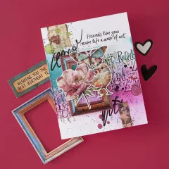 Spellbinders - Rub-On Sheets - Beautifully Imperfect