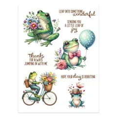 Spellbinders - Rub-On Sheets - Simply Made 2.0 - Little Leaps