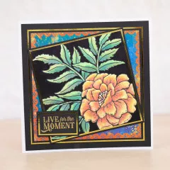 Embossing Folder - Day of the Dead - Marigold Medley