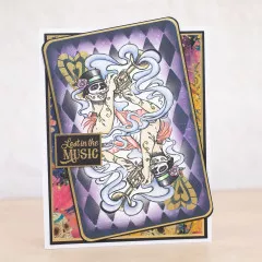 Clear Stamps - Day of the Dead - Life is the Dance