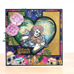 Clear Stamps - Day of the Dead - Life is the Dance