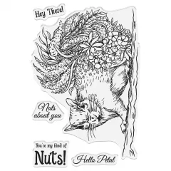 Clear Stamp & Cutting Die - Sheena Douglass - Garden Visitors - Nuts About You