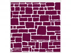 Embossing Folder - Through the Window - Stone Wall