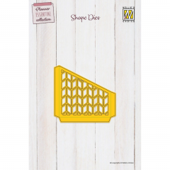 Shape Die - Planner Essentials - Corner Pouch Chevron