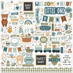 Special Delivery: Baby Boy - 12x12 Collection Kit