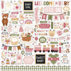 Special Delivery: Baby Girl - 12x12 Collection Kit