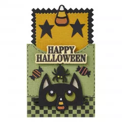 Spellbinders Clear Stamp & Die Set - Halloween Gifting