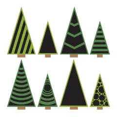 Spellbinders - Clear Stamp & Die Set - Snowflake Kisses - Infinity Trees by Lisa Horton