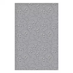 Spellbinders Embossing Folder - Holly Flourish Detailed