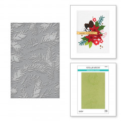 Spellbinders 3D Embossing Folder - Make It Merry In the Pines