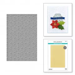 Spellbinders 3D Embossing Folder - Monoline Stars