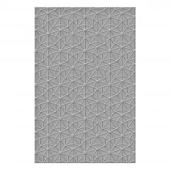 Spellbinders 3D Embossing Folder - Monoline Stars