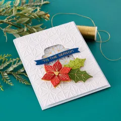 Spellbinders 3D Embossing Folder - Monoline Stars