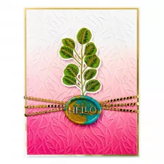 Spellbinders - Embossing Folder - Leafy Helix