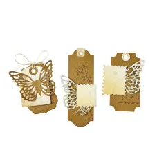 Stamperia - Cutting Dies - Quiet Days - Tags and Wings