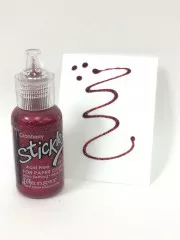 Stickles Glitterglue - Cranberry